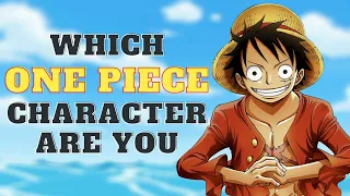 Which One Piece Character Are You? Ultimate Anime Quiz