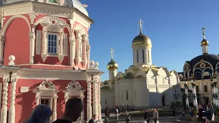 Evening bells. The Holy Trinity St Sergius Monastery, Sergiev Posad, Moscow, Russia
