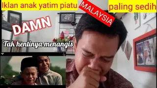 Iklan raya Malaysia yang paling sedih | Iklan yatim piatu dihari raya | Indonesian Reaction