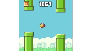 Flappy Bird real end from 0 to level 1000 !!!