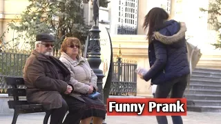 Tripping over nothing prank - Just For Laughs