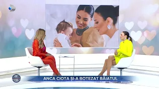 Stirile Kanal D (06.09.2022) - Anca Ciota si-a botezat fiul | Editie de pranz