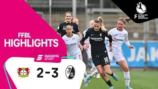 Bayer 04 Leverkusen - SC Freiburg | Highlights FLYERALARM Frauen-Bundesliga 21/22