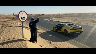 Cannonball Run Intro Remake Dubai Lamborghini Huracan 2022