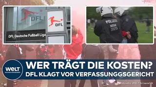 DFL-BESCHWERDE: Deutsche Fußball Liga will künftig keine Polizeikosten bei Risikospielen zahlen