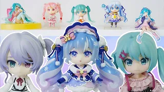 Hatsune Miku Nendoroid Unboxing | Snow Miku 2023 | Date Outfit Nendoroid Doll | Empty SEKAI Ver.