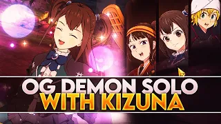 BEST F2P COLLAB HERO EVER?! HOW TO SOLO OG DEMON (HELL) WITH HOLY RELIC KIZUNA?! [7DS: Grand Cross]