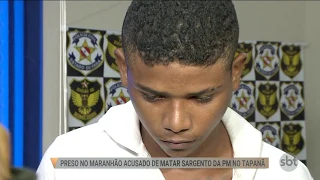 SBT PARÁ (04.12.18) Preso no Maranhão acusado de matar sargento da PM no Tapanã