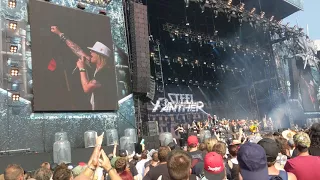 Steel Panther - 17 Girls in a Row & Party All Day -- LIVE (June 2017, Belgium)