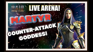 MARTYR IN LIVE ARENA! Brief showcase| Raid: Shadow Legends