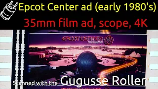 Epcot Center ad (early 1980's) 35mm film trailer ad, scope 4K