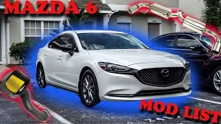 2018 Mazda 6 Mod List