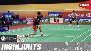 Round of 16 matchup as Jonatan Christie and Zhao Jun Peng go the distance