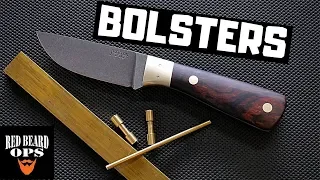 Bolsters on a Full Tang Knife | Knifemaking