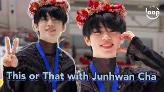 This or That with Junhwan Cha 🇰🇷💫