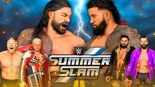 How WWE SummerSlam Should Be Booked