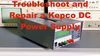 Repair a Kepco ABC 25-4DM DC power supply