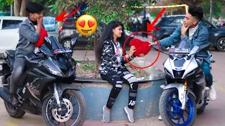 TWO BOYS GIVING HEART ❤️ TO STRANGER GIRLS WITH A EPIC TWIST | MR. HOTY |