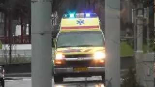 Brandweer en Ambulance Dienst met spoed in Rotterdam {Dag Compilatie}