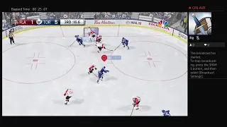 NHL 16: Florida Panthers vs Toronto Maple Leafs (Me) (Feb-3-2020)