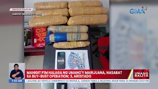 Mahigit P1M halaga ng umano'y marijuana, nasabat sa buy-bust operation; 3, arestado | UB