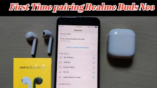 How to connect realme wirless Buds air neo.how to connect realme buds air neo with mobile.