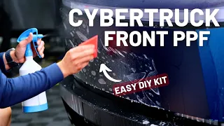 Cybertruck Front PPF DIY Kit - Easy Install Over Vinyl Wrap - TESBROS