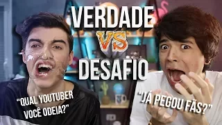 DETONANDO YOUTUBERS - VERDADE OU DESAFIO POLÊMICO (MoriMura ft. Jean Luca)