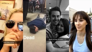 Pretty Little Liars 7x20 Table Reads | Behind the Scenes | Snapchat Videos