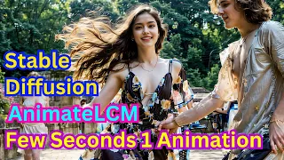 Stable Diffusion AnimateLCM Speed Up AI Animation Generate Process (Tutorial Guide)