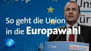 Europawahl: So sieht das Programm von CDU und CSU aus