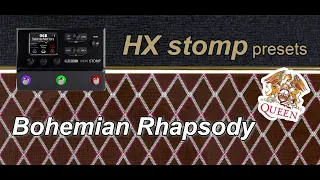 Queen-Bohemian Rhapsody-HX stomp preset