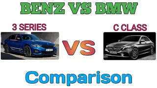 Bmw 3 series 330i m sport vs Mercedes Benz c class C 200 progressive comparison |BMW VS BENZ|