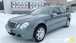 Mercedes-Benz E200 Kompressor Manuaali 2004 by@maine-auto8600