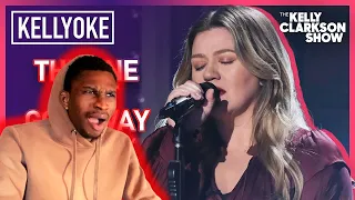 [KELLY CLARKSON] REACTION TO Kelly Clarkson Covers 'The One That Got Away' (Acoustic) By Katy Perry