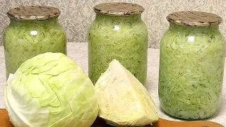 СУПЕР ПРОСТОЙ  рецепт. КАПУСТА НА ЗИМУ /Cabbage for the winter