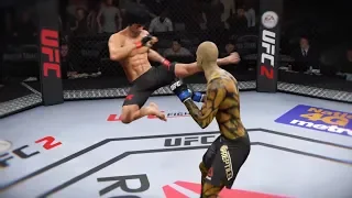 Bruce Lee vs. Reptile (EA Sports UFC 2) - CPU vs. CPU