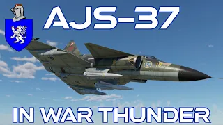 AJS-37 In War Thunder : A Quick Review