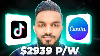 How You Can Make $2939 Weekly With Canva & TikTok: Step-By-Step Guide For Beginners | Ashraf Ali