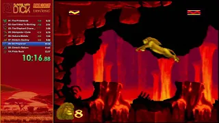 The Lion King (SNES) - 12:49 Speed Run [Easy Any%]