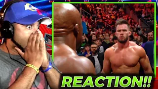 Austin Theory did what we ALL Would've done!! .  . At the end | WWE RAW - REACTION!!!