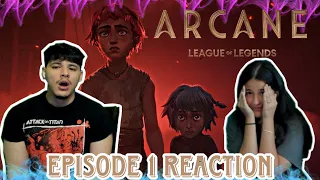 First Time Watching "Welcome to the Playground" | Arcane Episode 1 Reaction