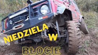 NIEDZIELA W BŁOCIE SUZUKI SAMURAI