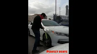 Paintless dent removal