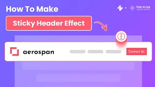 How to Create Elementor Sticky Header Effect on Scroll in WordPress - NO CSS CODE
