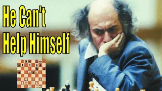 Mikhail Tal Always Looks to Sacrifice His Pieces!