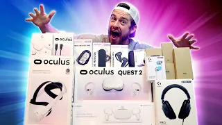 Oculus Quest 2 Unboxing + Accessories - The Ultimate VR Bundle in 2022!