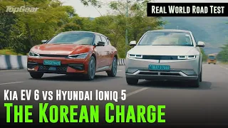 Hyundai Ioniq 5 vs Kia EV6 | Real World Road Test | The Korean Charge