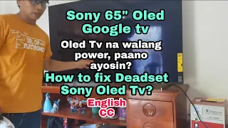 Useful Tips How to Fix Deadset Sony Oled Google Tv/English CC