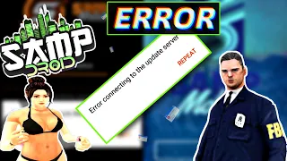 Como arreglar el 🔴error connecting yo the updata server en samp Launcher para samp droid